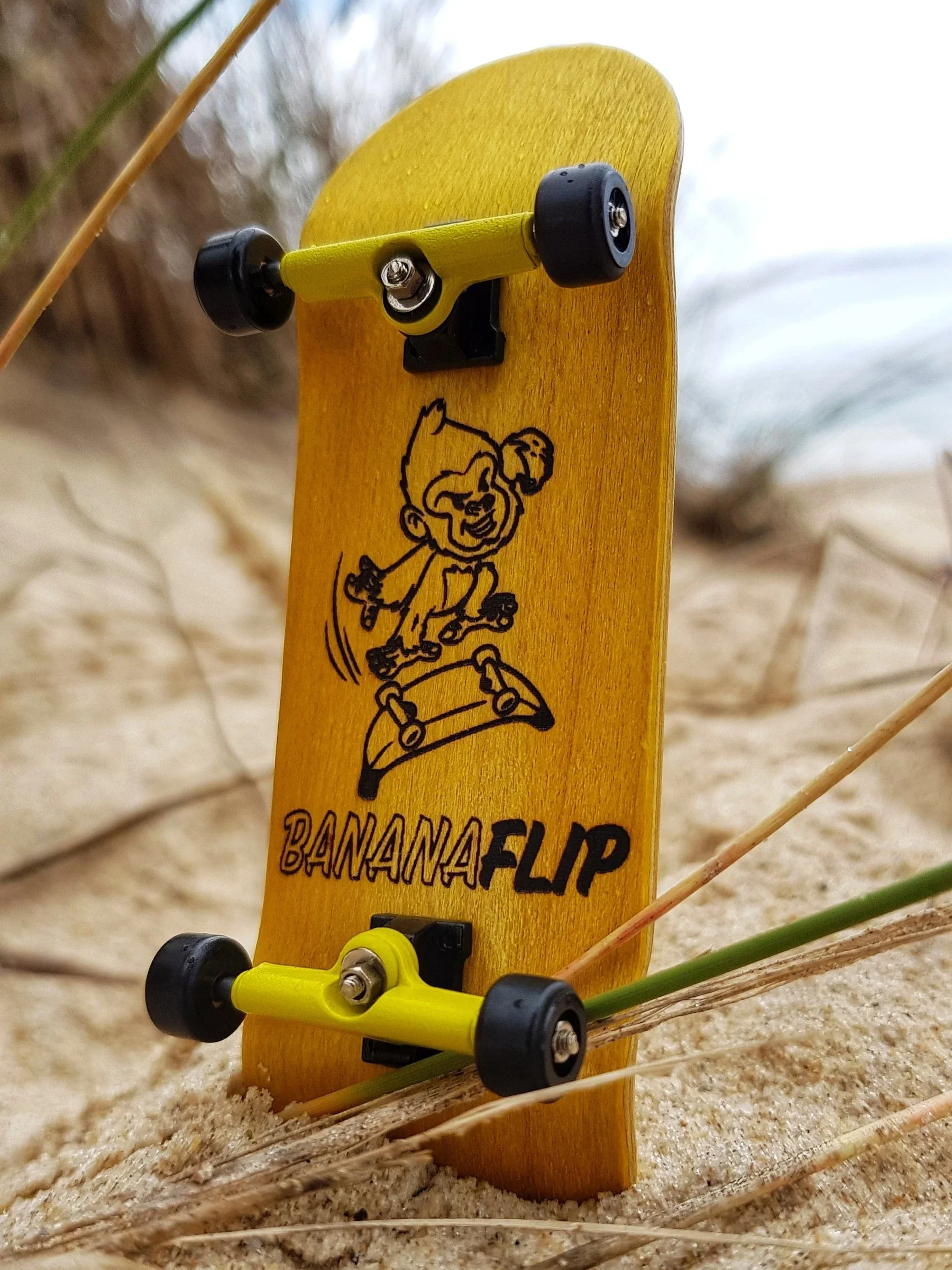BullGod Pro Fingerboard Complete - BananaFlip - Image 2