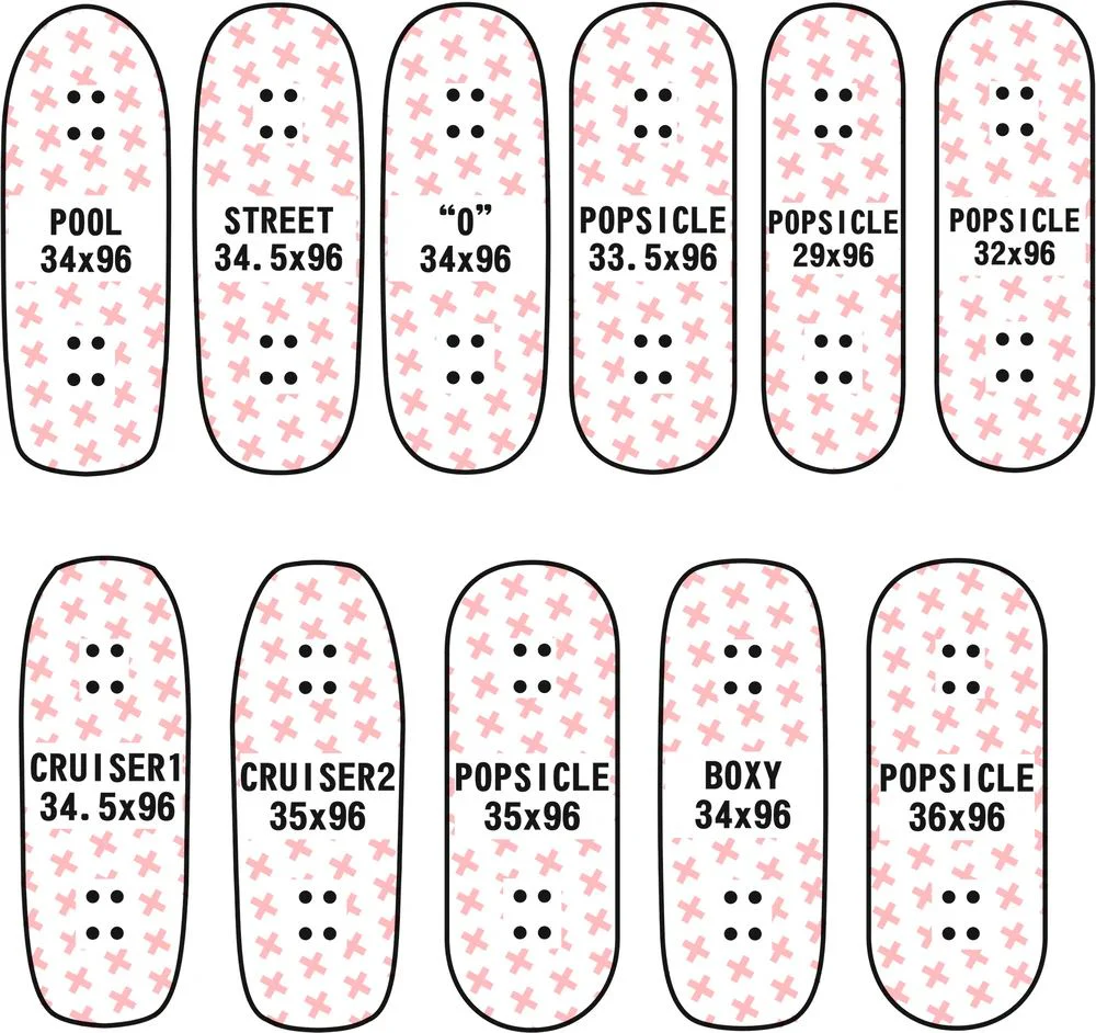 DK Real Wear Fingerboard Deck - Faces - Image 2