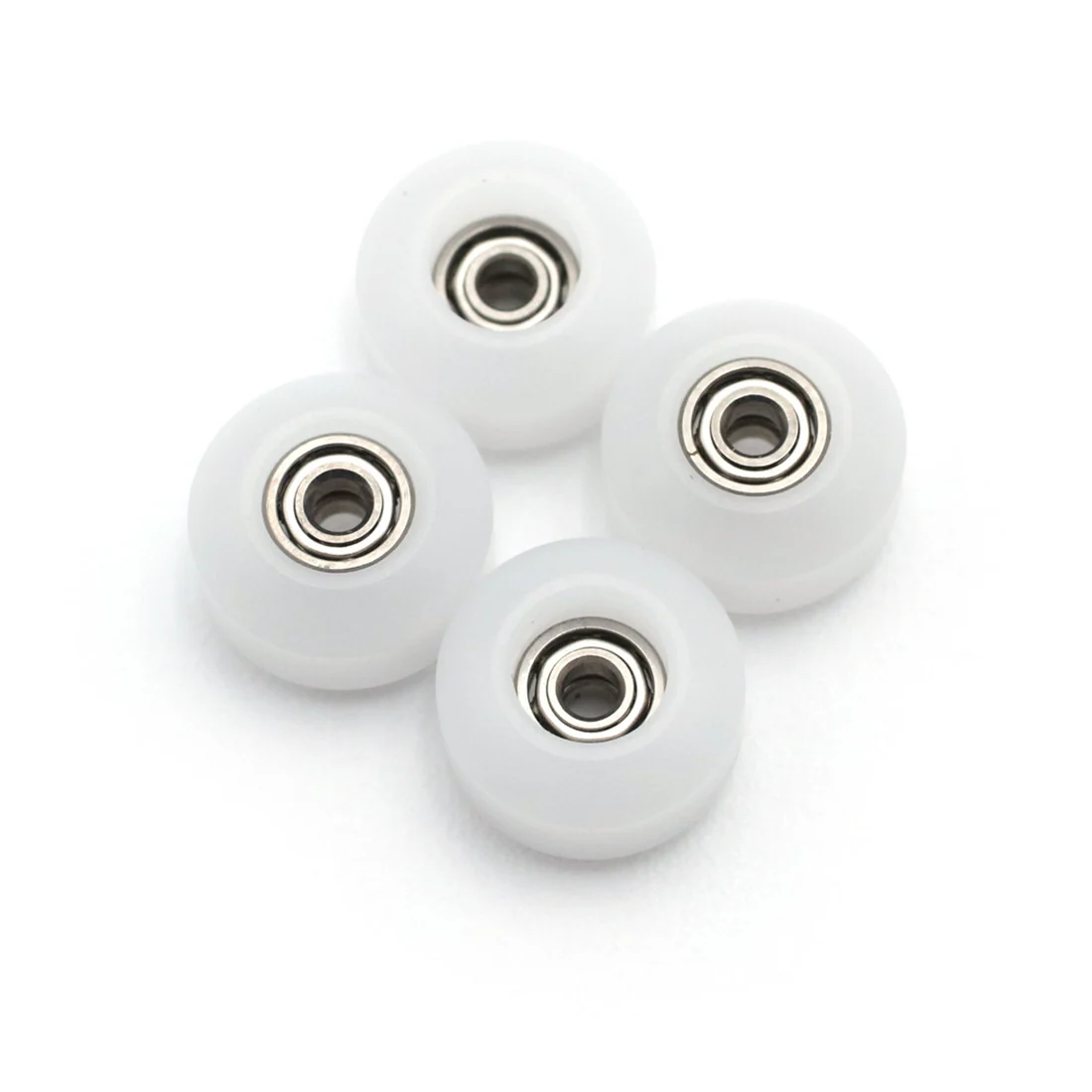 FlatFace Fingerboard G10 Dual Bearing Wheels - White