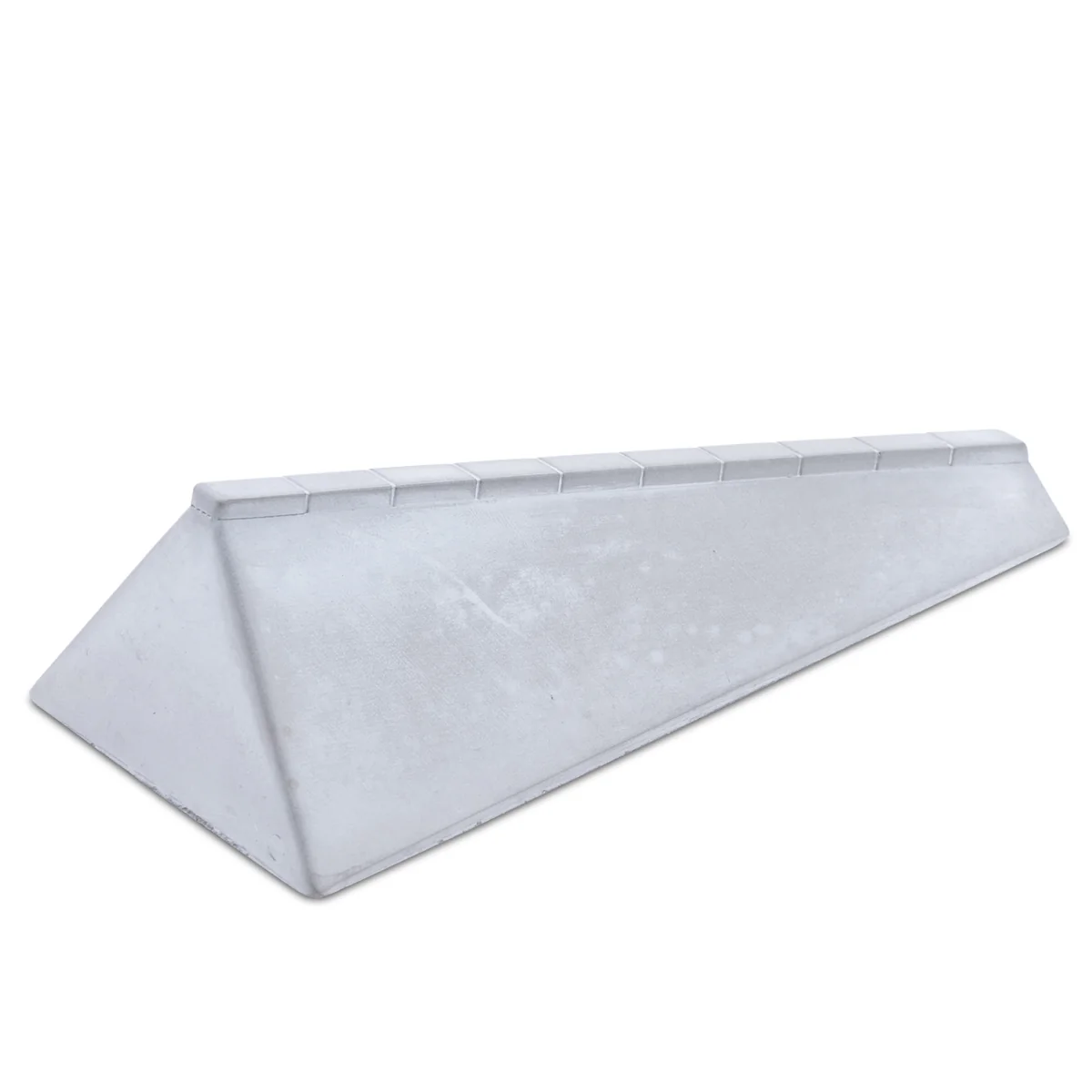 GGC Fingerboard Ramp - Basic Series Concrete Polebank - Image 2