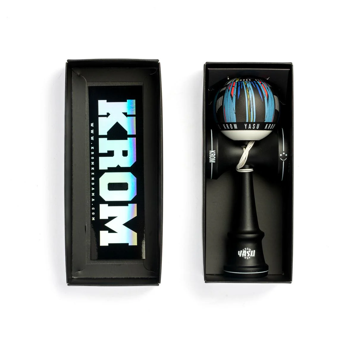 Krom Yasu Champ Kendama - Maple and Beech - Image 4