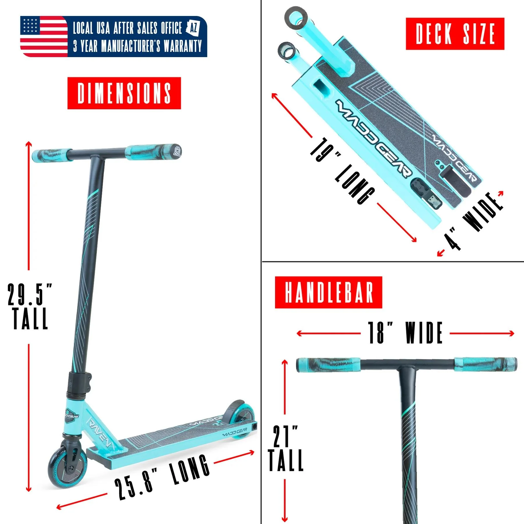 Madd Gear Pro Scooter - Raven - Image 21