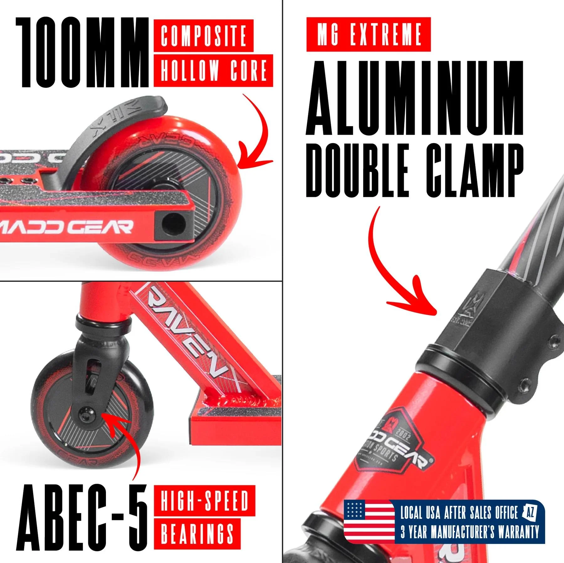Madd Gear Pro Scooter - Raven - Image 30