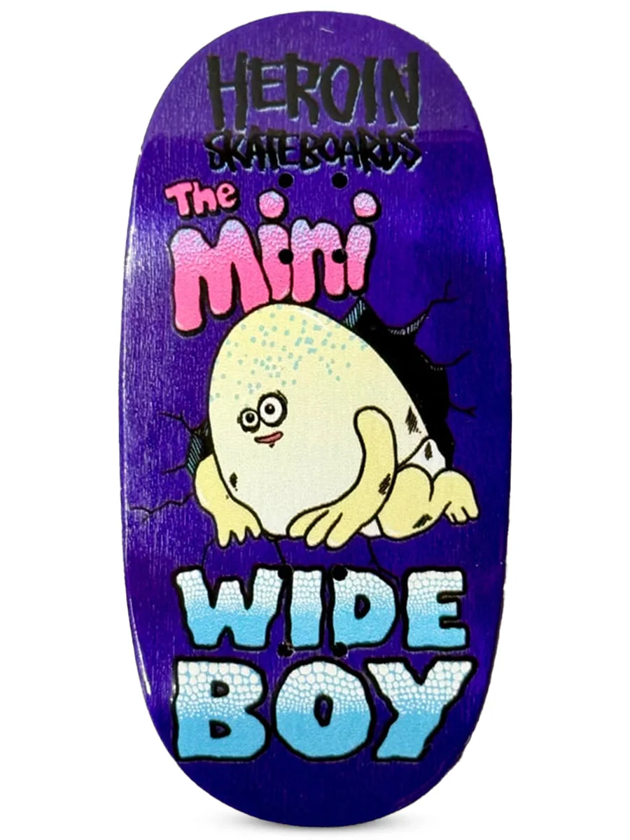 Maple Lab Fingerboard Deck - Mini Wide Boy - Image 2