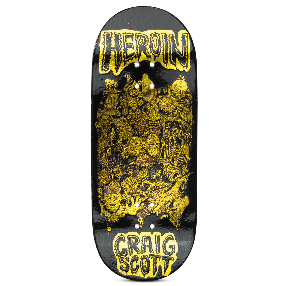 Maple Lab Fingerboard Deck - Craig Questions