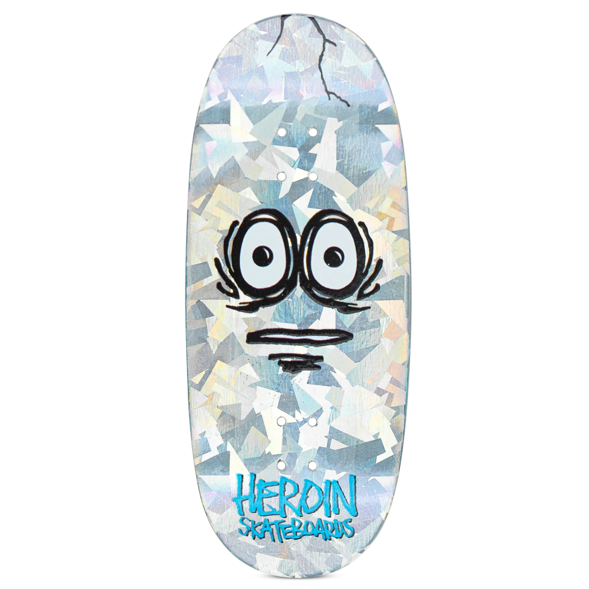 Maple Lab Fingerboard Deck - Very Big Egg Video City II Hellscape