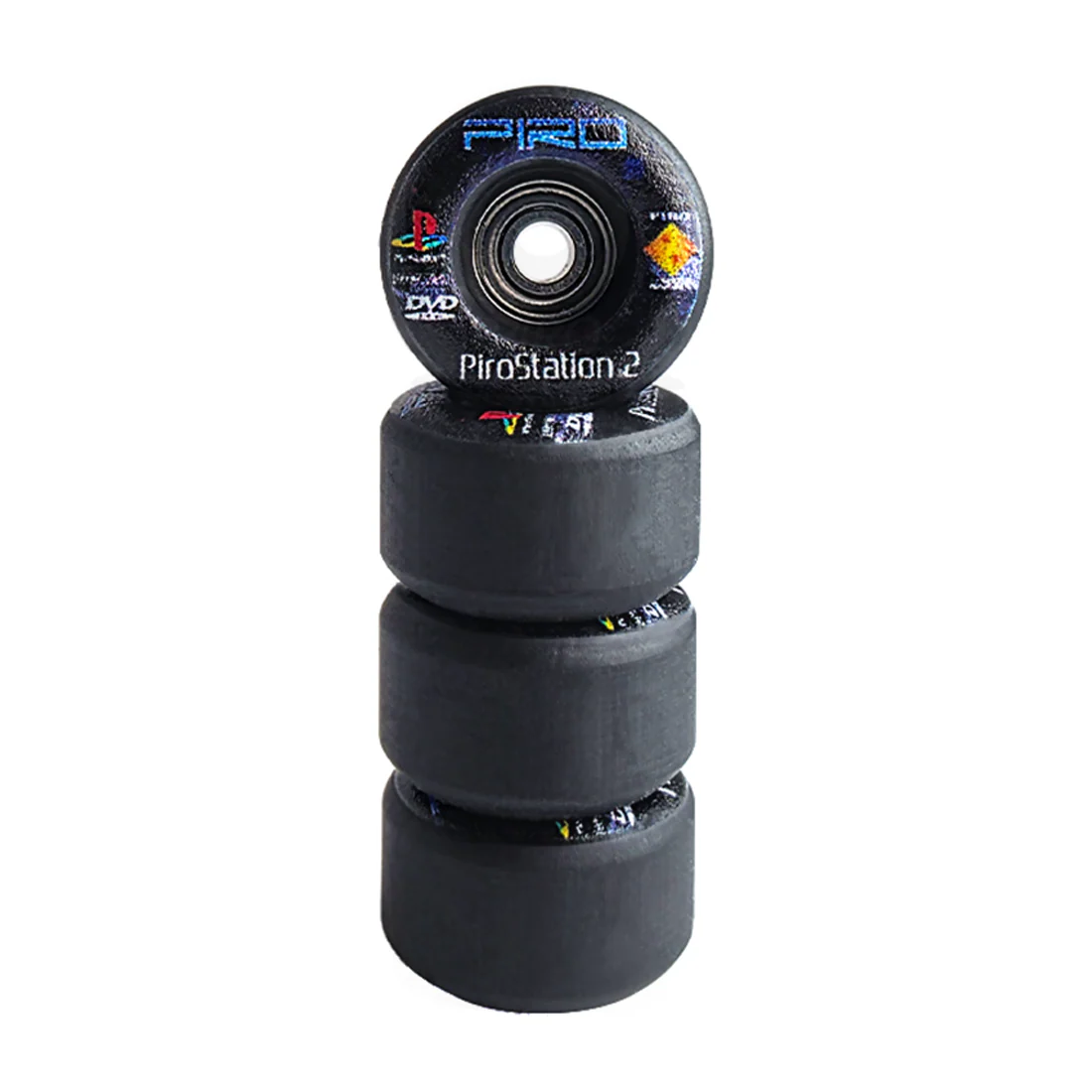 Piro Performance Graphic Fingerboard Wheels - Piro Station - Image 2