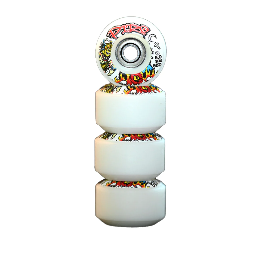Piro RS Graphic Fingerboard Wheels - Bruja - Image 2