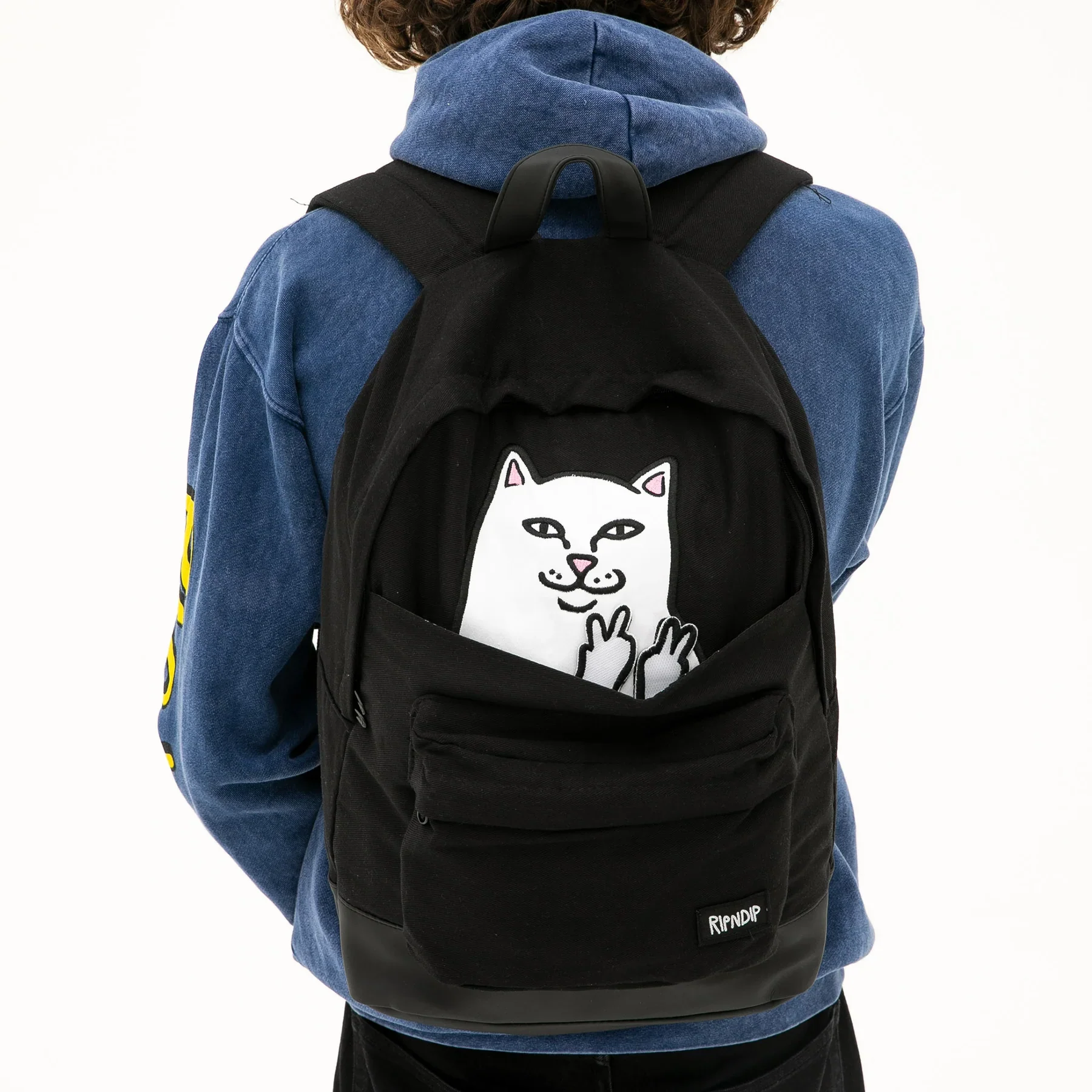 RIPNDIP Lord Nermal Velcro Hands Backpack - Image 3