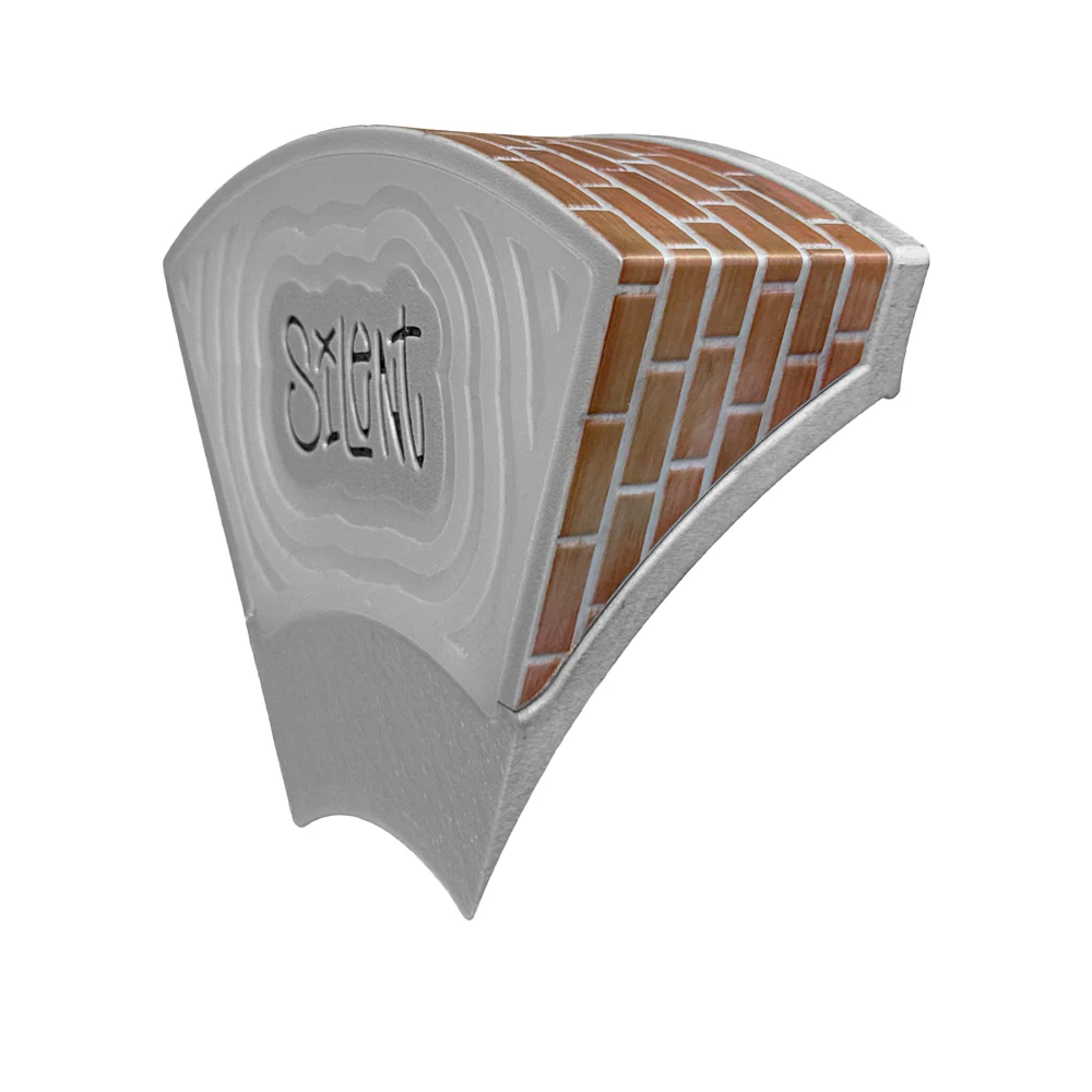 Silent Obstacles Fingerboard Ramp - Silent Bowl 60° - Image 2