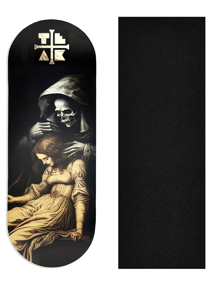 Teak Tuning Fingerboard Deck - The Visit - Image 2