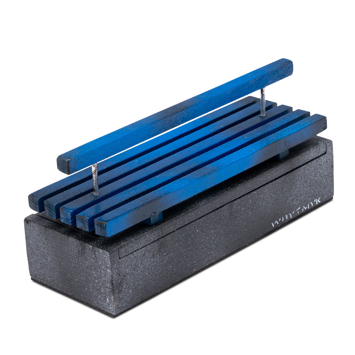 WhytMykConcrete Fingerboard Ramp - Double Bench Box - Image 3